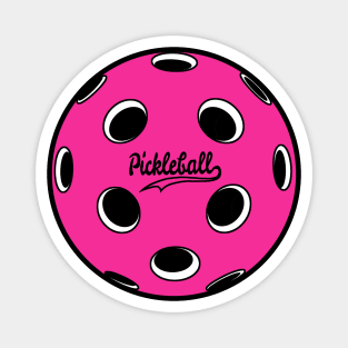 Everyday Pickleball Pink Ball Magnet